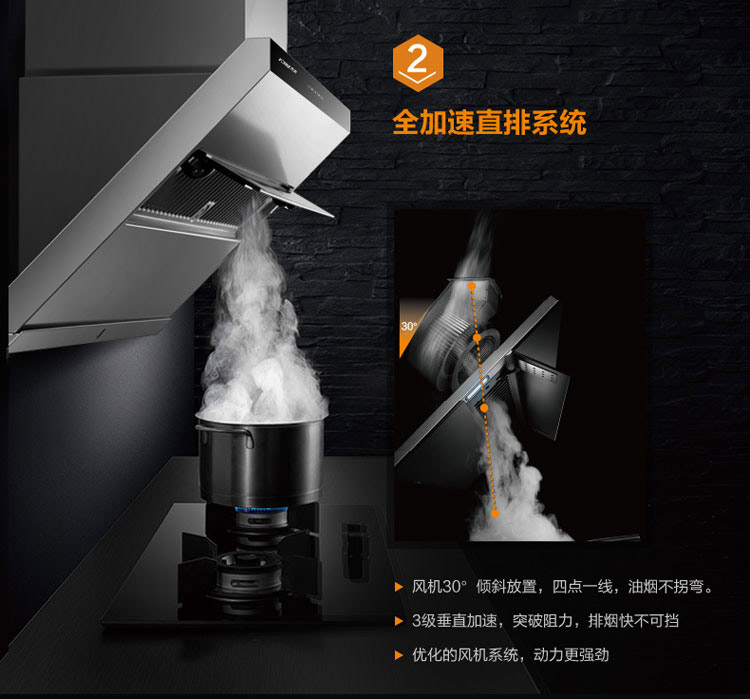 方太(FOTILE) CXW-200-JQ25TE 触控侧吸式 