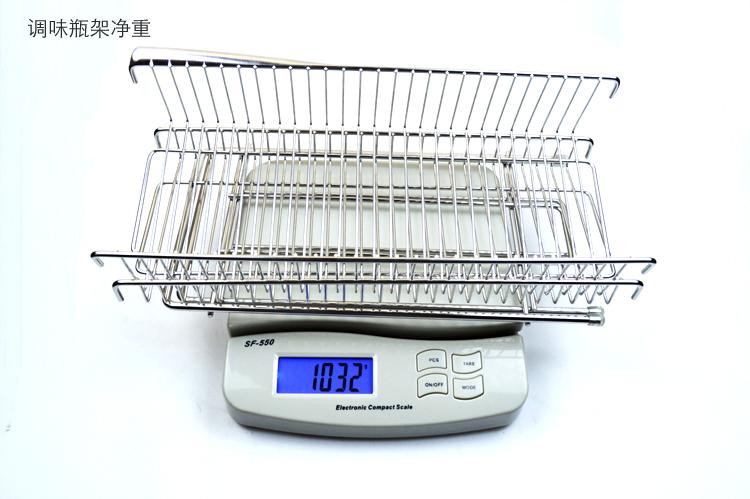 京东商城-家装节巢屋居304不锈钢调味瓶架厨房