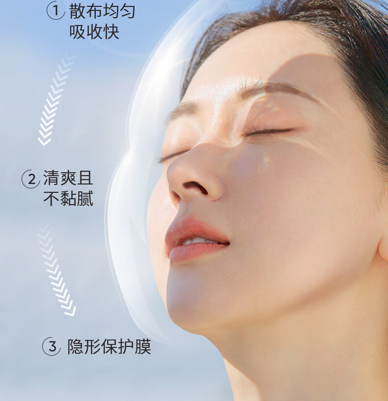 EHD 美萃水润隔离防晒瓶喷雾SPF50PA+++防晒喷雾户外脸部男女全身 69.9/支 防晒喷雾单瓶装*150ml