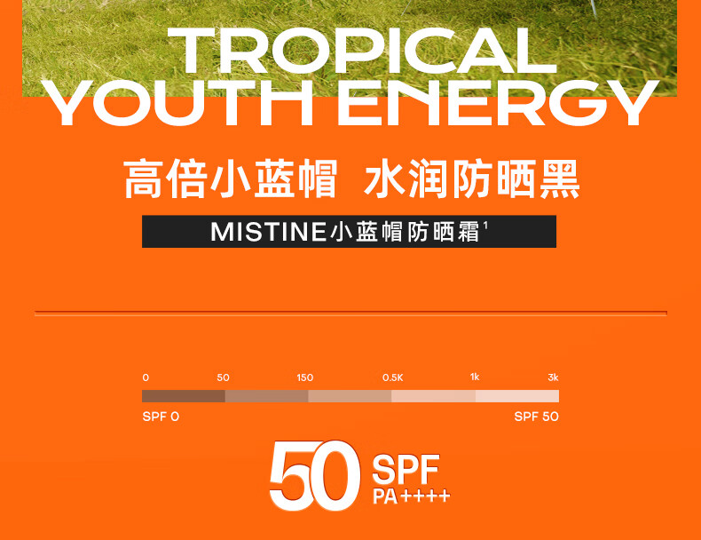 Mistine 【2023泰版】蜜丝婷小黄帽防晒霜防水防汗学生军训女士身体防晒 【面部防晒专用】小黄帽40ml