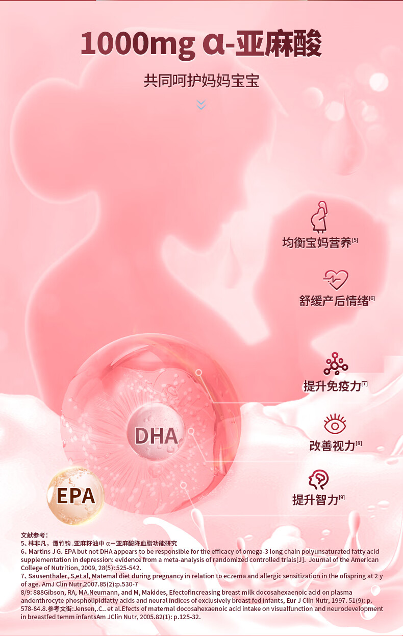 美好蕴育乳母营养包润康2段产后红宝盒营养燕窝母乳DHA复合哺乳期母乳营养燕窝DHA复合维生素 30天量详情图片15