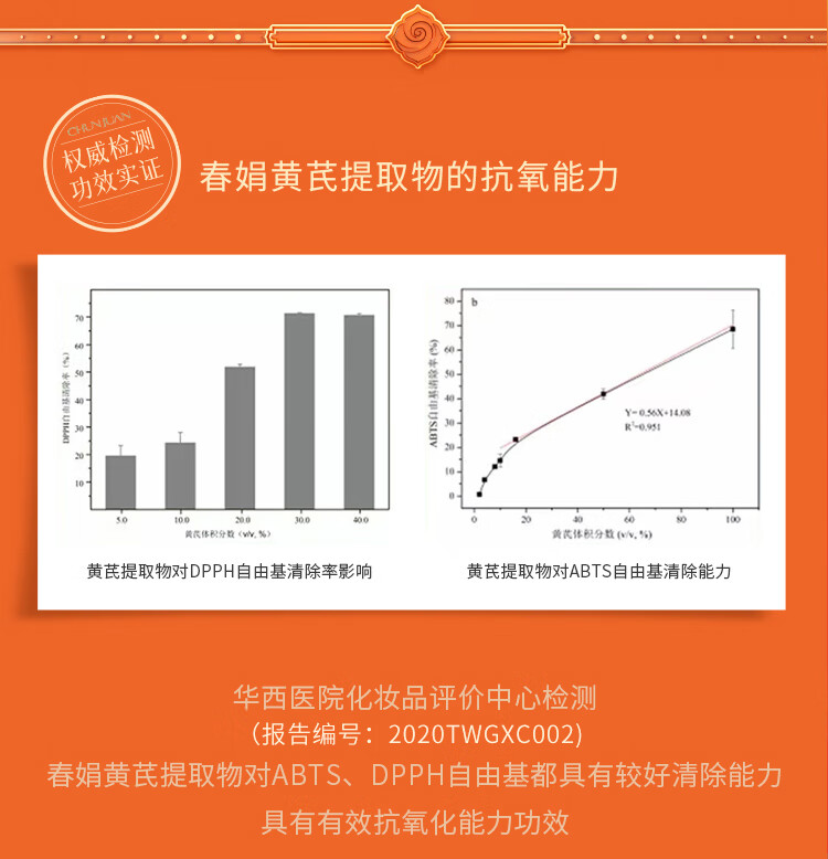 春娟黄芪霜30g*2瓶装滋润保湿补水经典老牌国货面霜 护肤品脸霜干皮版
