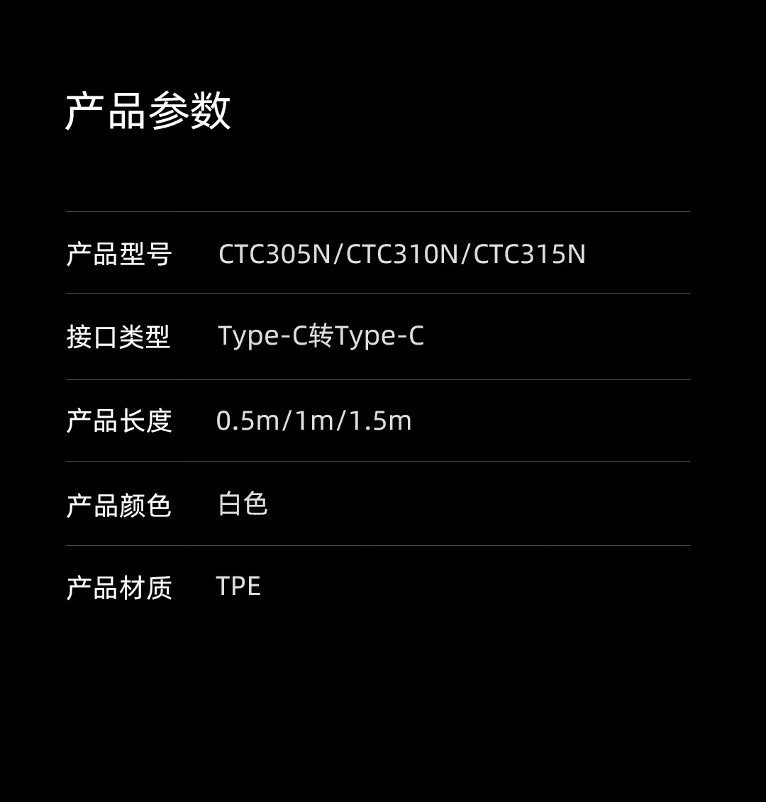 Кабель CUKTECH Kuotai Ke Apple 17, кабель данных Type-C, кабель PD60W с быстрой зарядкой, передача данных подходит для Apple IPhone15/16Promax/iPad, Xiaomi 15
