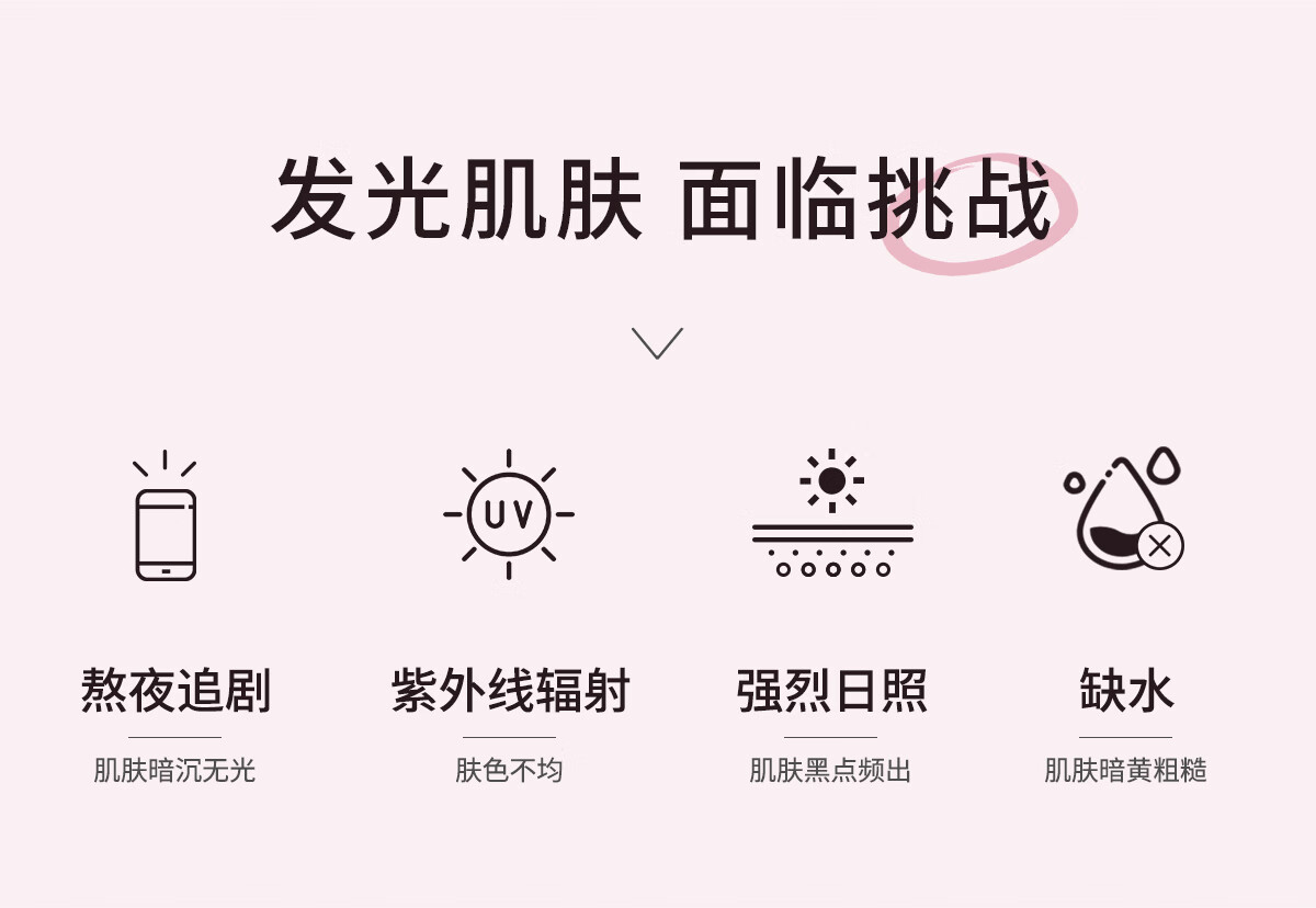XDG α-熊果苷发光靓肤精萃水乳套装补水保湿精华油皮护肤品女 熊果苷水100ml+熊果苷乳100g