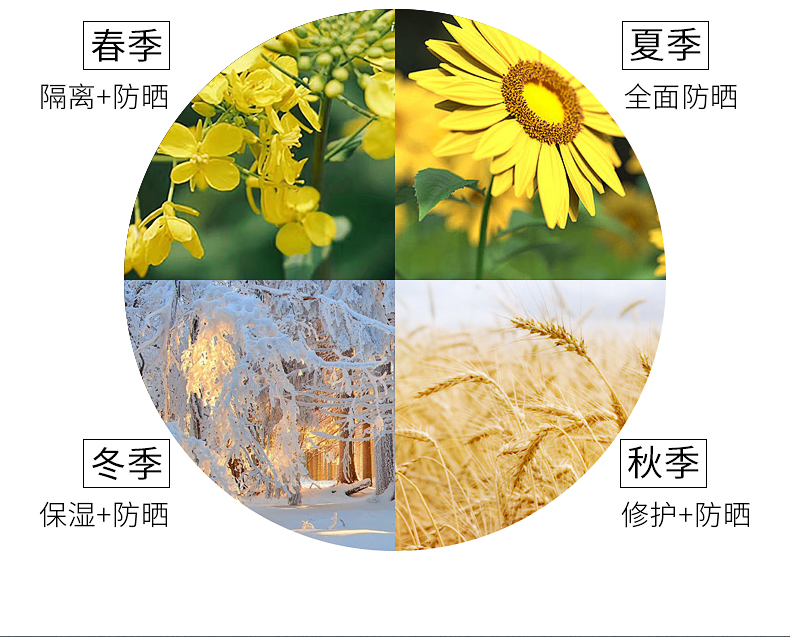 泉帝（QUANDI） 雪柔雅轻透防晒乳防晒霜 轻薄透气隔离防晒保湿quan帝 防晒霜2瓶装