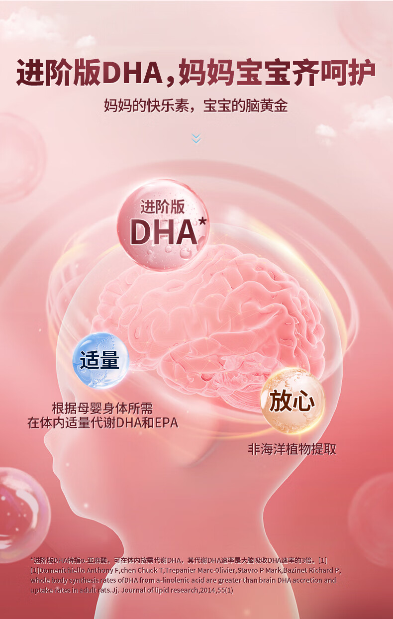 美好蕴育乳母营养包润康2段产后红宝盒营养燕窝母乳DHA复合哺乳期母乳营养燕窝DHA复合维生素 30天量详情图片14