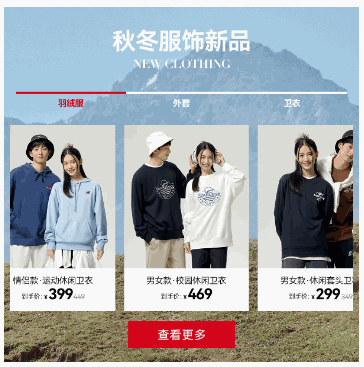 轮播嵌套滚动滑动