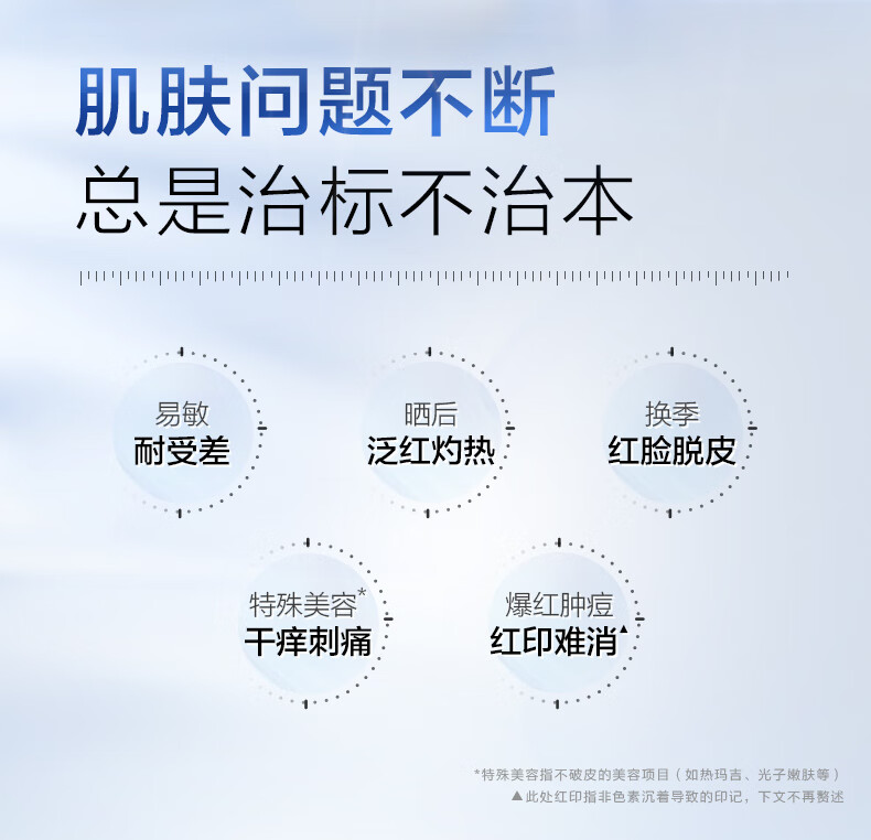 创尔美（Trauemy） 活性胶原多效修护面膜 淡化痘痘 补水保湿修护免洗修护男女 胶原多效面膜1盒  （5片/盒）
