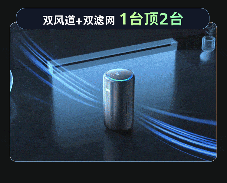 飞利浦(PHILIPS)【0.003微米精滤】空气净化器除甲醛二手烟味新房孕妇婴儿专用除螨尘病毒花粉过敏原AC4228黑 商品详情图 16