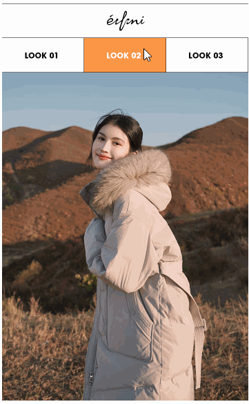 缩略图左右滑动控制的轮播