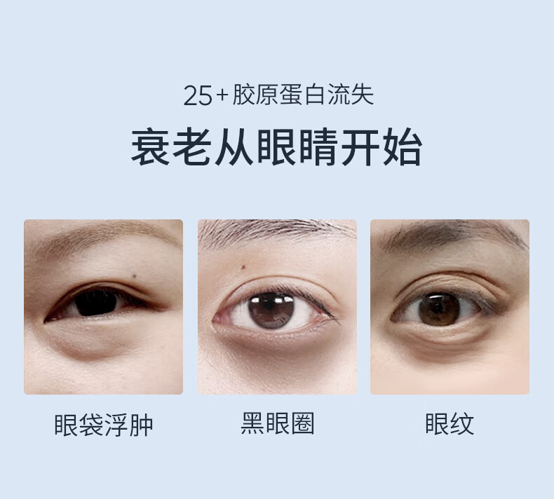 SUMDOY 日本进口眼膜贴淡化眼袋黑眼圈细纹男女士提拉紧致抗皱眼贴膜 【紧致抗皱】10对/盒*2