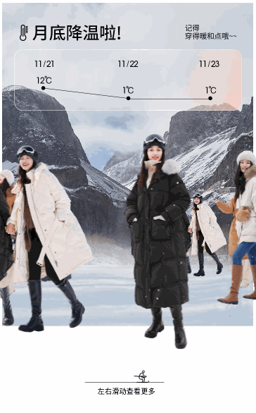 模特女装旋转轮播