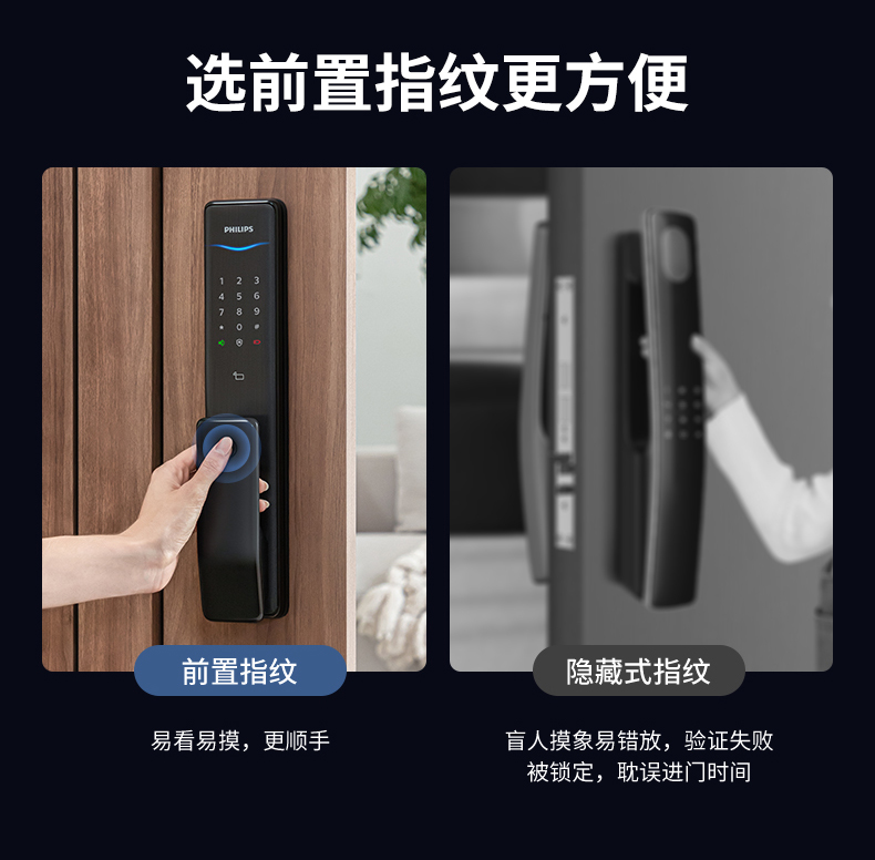 飞利浦Alpha智能锁好不好用?用后一周说真相感受