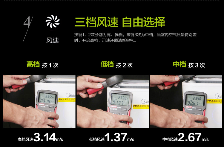 美的（Midea） KJ40FE-NI 立体风  全净化  空气净化器