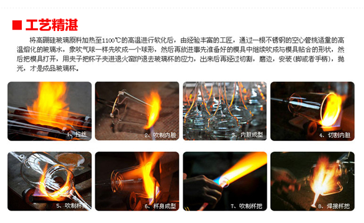 金玉兰（orchid）茶具套装 带不锈钢过滤网耐热热水壶高硼硅玻璃茶壶一壶四杯 1.5L H0697