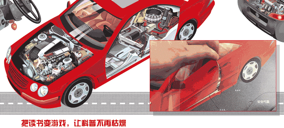 翻页,滑道,抽拉,铆钉,转盘,立体结构等6大类动势,全面揭秘车辆运转的