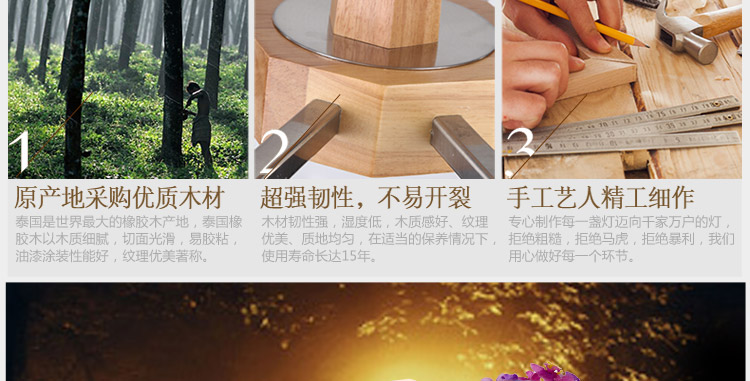 比月餐厅壁灯卧室床头灯简约现代原木温馨橡木书房过道壁灯3503 壁灯右A香薰和光源