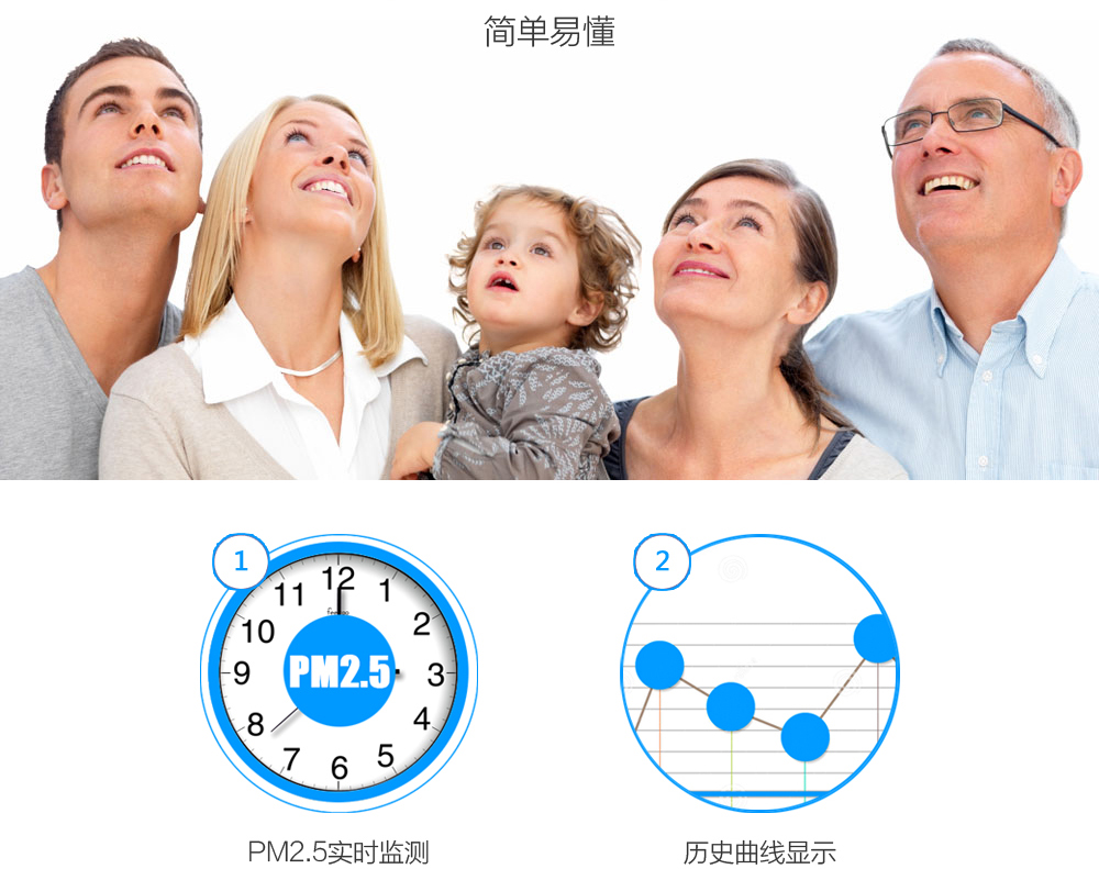 贝谷 甲保御 PM2.5检测仪器 家用空气质量检测仪 粉尘气体颗粒检测仪 实时监测