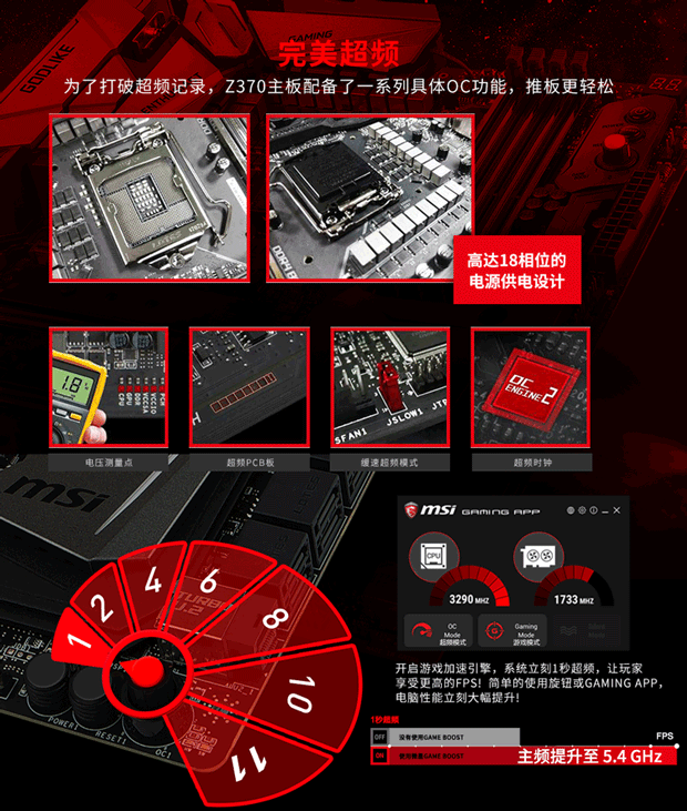 微星(msi)z370i gaming pro carbon ac主板(intel z370/lga 1151)带