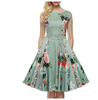 Европа и США Большие женские платья, без рукавов Печатное платье, Hepburn Wind Retro Big Swing Skirt платье kapalua платья и сарафаны без рукавов