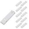 Fillinlight 10PCS Pack Белый прямоугольник Lighter Shape USB Flash Drive USB 2.0 Pen Drive Flash Drive usb flash drive