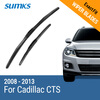SUMKS Wiper Blades for Cadillac CTS 22&19 Fit Hook Arms 2008 2009 2010 2011 2012 2013 auto paper auto take up reel system for all roland sj sc fj sp300 540 640 740 vj1000