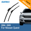 SUMKS Wiper Blades for Nissan Quest 28&18 Fit Hook Arms 2004 2005 2006 2007 2008 2009 sumks wiper blades for nissan xterra 24