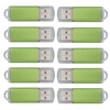 Fillinlight 10PCS Pack Свежая блестящая трава Зеленый цвет USB Flash Drive USB2.0 Memory Stick Memory Drive Pen Drive U Disk fillinlight world cup сувенир аргентина футбольная команда key chain silicon usb flash drive usb 2 0 flash drive usb flash memory