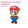 4200 Pcs Big Size Cute Super Mario Bros DIY Creative Bricks Toy Child Educational Wange Building Block Brick Juguetes 500pcs 1000pcs small building block diy creative bricks educational toys for children compatible with major brand multicolor