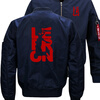 leBron James Bomber Летная летающая куртка Зимняя утолщение Теплые молнии Мужские куртки Аниме Мужские повседневные пальто james goldstein повседневные брюки