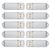 Fillinlight 10PCS Pack Свежий блестящий белый цвет USB флэш-накопитель USB2.0 Memory Stick Memory Drive Pen Drive U Disk fillinlight 10pcs pack свежая блестящая трава зеленый цвет usb flash drive usb2 0 memory stick memory drive pen drive u disk
