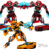 Top Sale 18.5cm New Arrival Big Classic Deformation Plastic Robot Cars Action Toy Figures Kids Education Toy Gifts 12pcs new style 2017 mini airplane abs robot toys action figures super wing transformation jet animation children gift with box