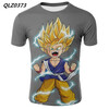 Dragon Ball аниме футболка с коротким рукавом повседневная футболка летняя футболка футболка незнакомка футболка