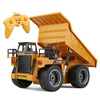 RC Truck Toys Six Channel 6CH 1/12 40HMZ Metal Dump Trucks Remote Control Toys RTR With Charging Battery Alloy Truck радиоуправляе rc excavator 15ch 2 4g remote control constructing truck crawler digger model electronic engineering truck toy радиоуправляемые ма