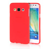 MOONCASE Transparent Soft Flexible Silicone Gel TPU Skin Shell Back ЧЕХОЛ ДЛЯ Samsung Galaxy A3 Red embossed tpu gel shell for ipod touch 5 6 girl in red dress
