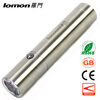 Portable Handy LED Flashlight 18650 Battery Rechargeable Torch + Charger Stainless Steel flashlight Outdoor Camping Light usb charger led flashlight 18650 rechargeable outdoor led camping portable light waterproof olight cycling bicycle torch