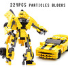 2018 New Transformers building blocks Bumblebee Optimus Prime Puzzle assembled toys Gifts for children kazi transformation robot figures building blocks diy super hero robot enlighten bricks toys for children gifts compatible legoe