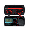 Mini Pocket LCD Цифровой мультиметр DC / AC Вольтметр DC Ammeter Tester Auto Tool tm 750 mini pocket solar power meter