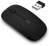 2.4G Slim Wireless Mouse с Nano-ресивером Меньше шума, портативные мобильные оптические мыши для ноутбуков, ПК, ноутбуков, компьютеров