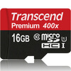 Карта памяти Transcend 16GB UHS-I Class10 TF (Micro SDHC) (скорость чтения 60 Мбит / с) карта памяти micro sdhc sony sr8uy3at