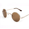 FEIDU новый гот Steampunk Goggles Sunglasses Men Women Retro Покрытие Mirror Round Sun Glasses Unisex UV400 Oculos De Sol Feminino 20 20 brand new women sunglasses men polarized oculos de sol metal frame oval male sun glasses eyewear 4201