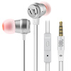 JBL T280A + Титановая диафрагма Стерео наушники-вкладыши Наушники Наушники Наушники Наушники с пшеницей Говорящие потоковые серебра jbl live 100 стерео наушники вкладыши наушники наушники с мобильным телефоном спортивные наушники компьютерные игровые наушники с michael call black