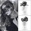 Sexy кружева Eye Mask Венецианский маскарад Хэллоуин Необычные платья Костюм с т аксаков маскарад рауль синяя борода или таинственный кабинет швейцарская молочница домашний маскарад
