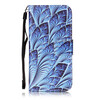 Blue Dazzle Дизайн PU кожа флип Обложка Кошелек для карты памяти чехол для Apple iPhone 6S карты памяти