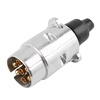 Tirol 7 Pin Plug Мужской Металл грузовой автомобиль с прицепом Автомобильный лодка Разъем ЕС грузовой автомобиль форма бетономешалка с 134 ф