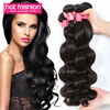 Горячая мода 7A бразильская Virgin Hair Body Wave 3 Bundles Lot Virgin Brazilian Hair Bundle предлагает бразильские волосы для укладки волос