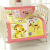 Fisher-Price Feixue детские постельные принадлежности из пяти частей мультфильм деятельность типография ребенок домашний текстиль постельные принадлежности 1,2 м кровать розовый маникюрные принадлежности