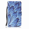 Blue Dazzle Дизайн PU кожа флип Обложка Кошелек для карты памяти чехол для LG LS775 карты памяти