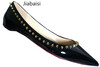 Jiabaisi Women Flats Pointed Toe nails patent Flats Slip On low heel shoes Large Size Wedding Party Casual Basic Shoes 17cm ultra high heels sandals glitter platform bride wedding shoes dance shoes 7 inch crystal shoes plus big size