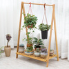 Trojan Man Creative Suspension Nanzhu Living Room Складной Цветочный полк Балкон Содержит цветочную полку